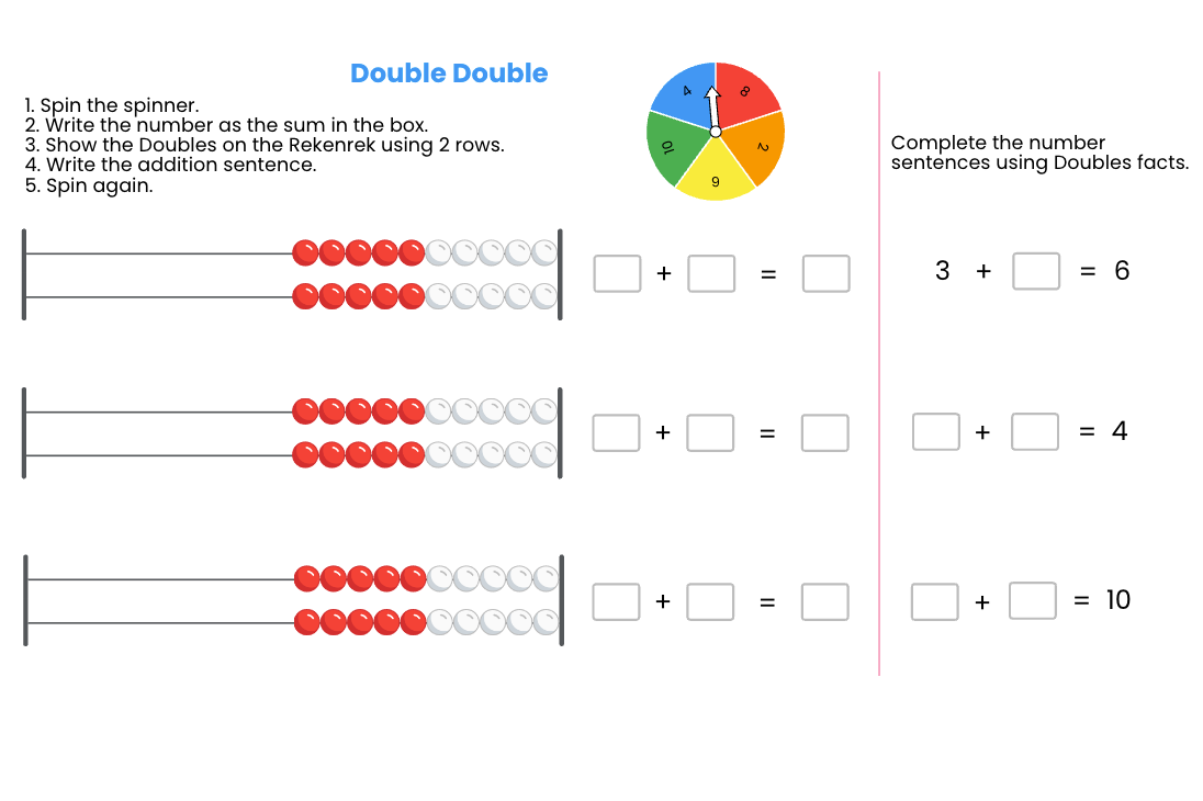 Double Double - Build Strategy Skills with the Rekenrek